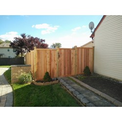 Westminster Style FRAMED SOLID BOARD FENCING