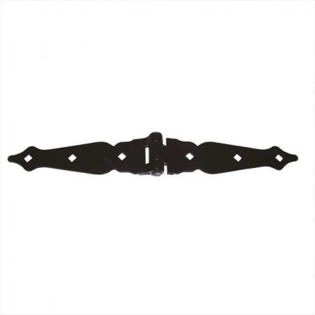 8" Ornamental Double Strap Hinge