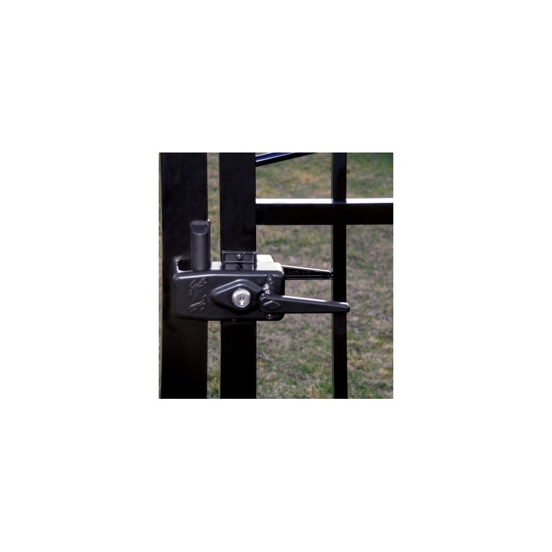 Jerith Aluminum Gate Latch EverLatch, Black, 42 OFF
