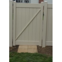 Standard Vinyl Privacy Latch - Padlockable